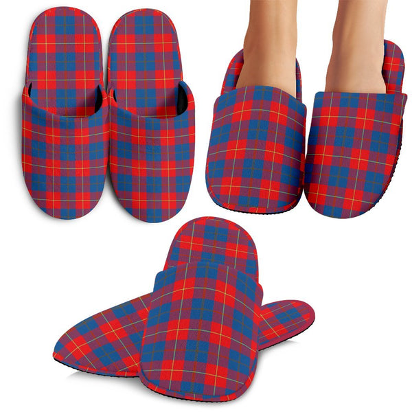 Galloway Red Tartan Classic Slippers