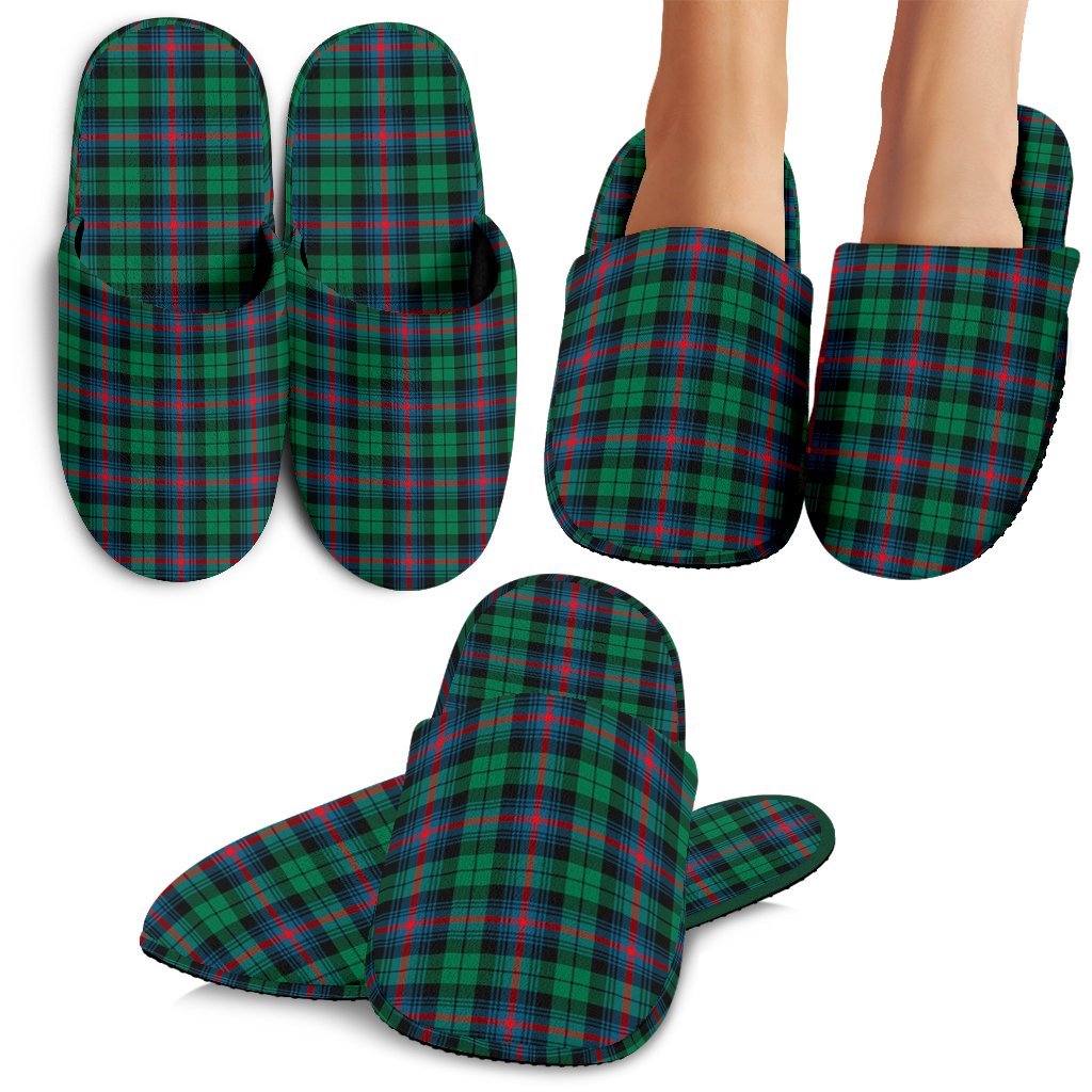 Urquhart Broad Red Ancient Tartan Classic Slippers