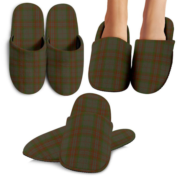 Gray Tartan Classic Slippers