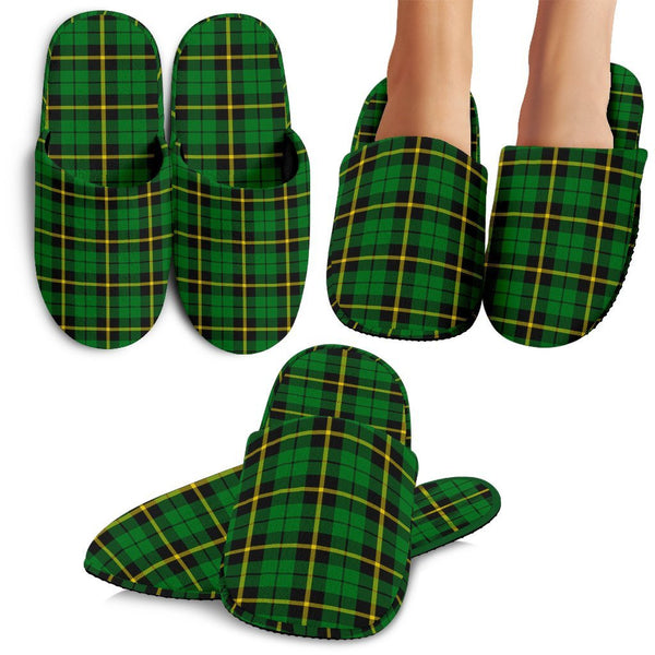 Wallace Hunting - Green Tartan Classic Slippers