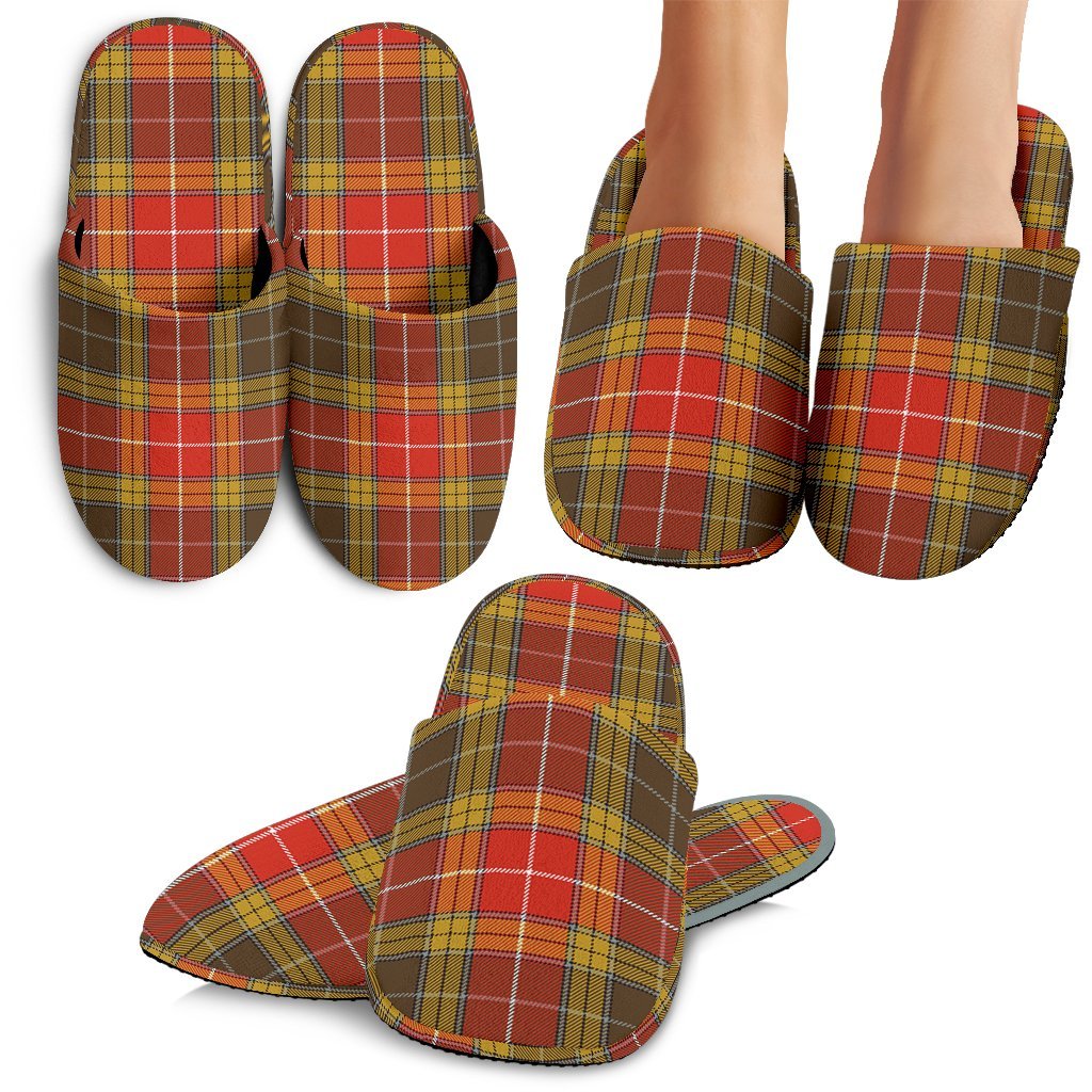 Buchanan Old Set Weathered Tartan Classic Slippers