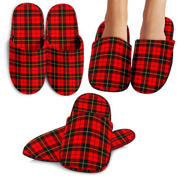 Wallace Hunting - Red Tartan Classic Slippers