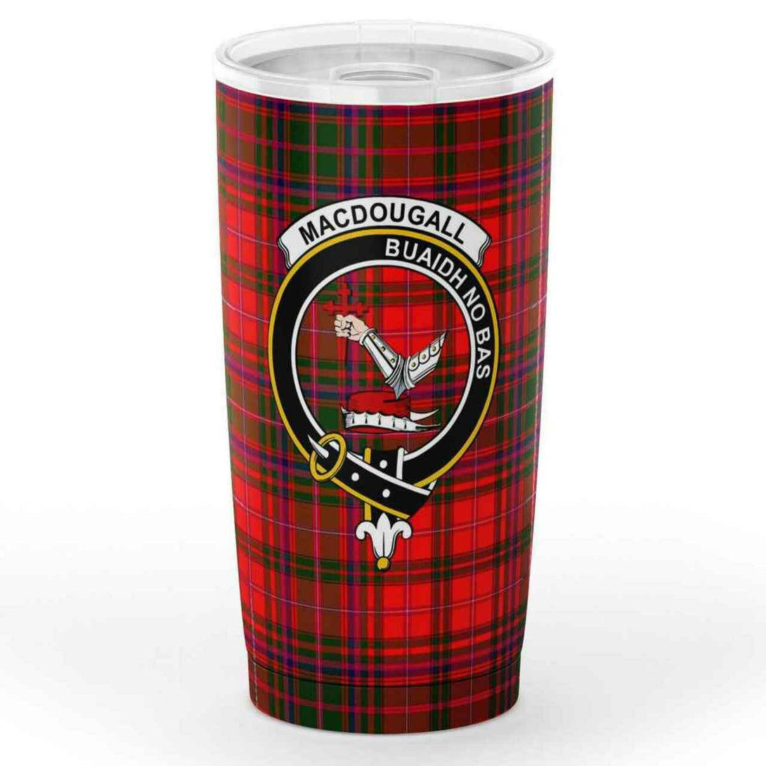 MacDougall Tartan Classic Crest Tumbler