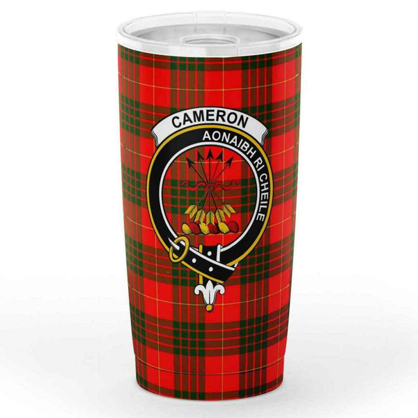 Cameron Tartan Classic Crest Tumbler