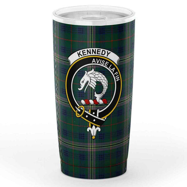 Kennedy Tartan Classic Crest Tumbler