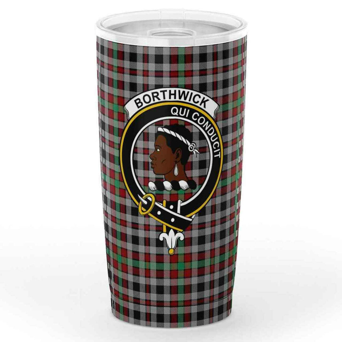 Borthwick Tartan Classic Crest Tumbler