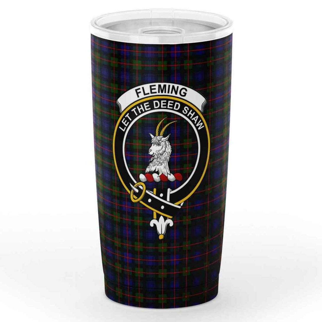 Fleming Tartan Classic Crest Tumbler