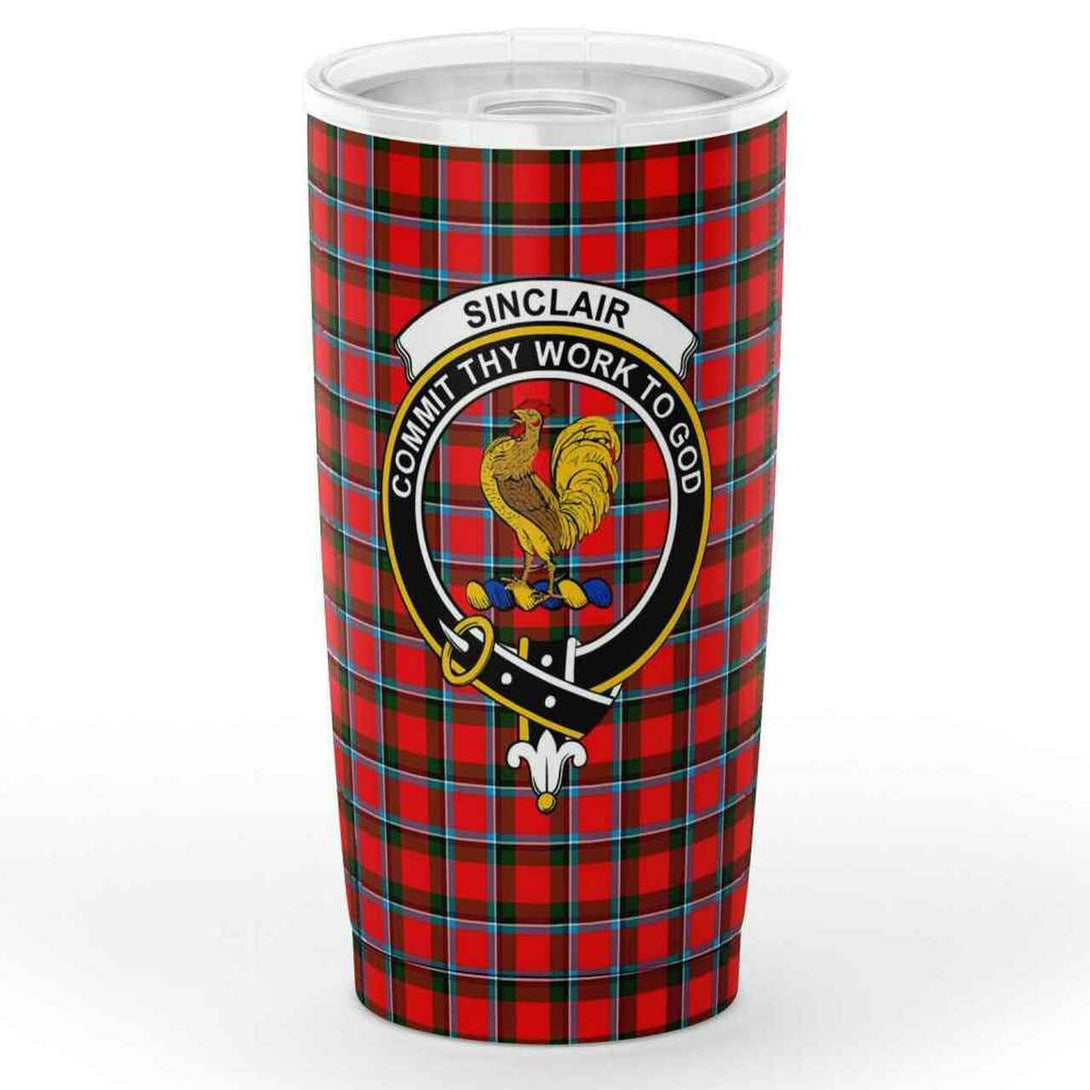 Sinclair Tartan Classic Crest Tumbler