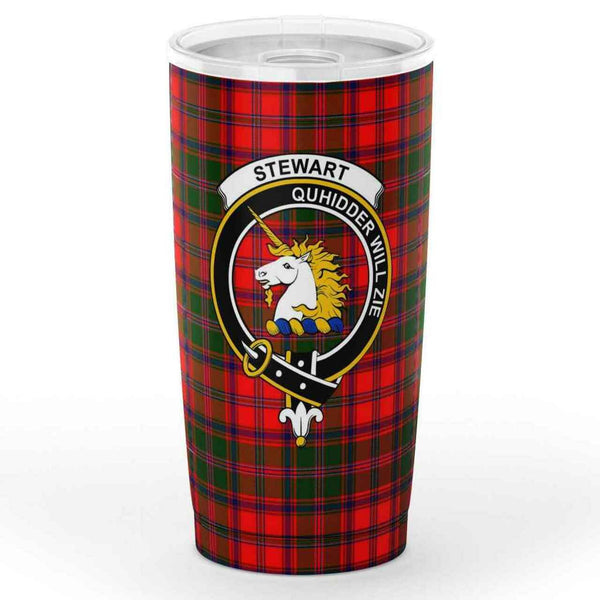 Stewart (of Appin) Tartan Classic Crest Tumbler