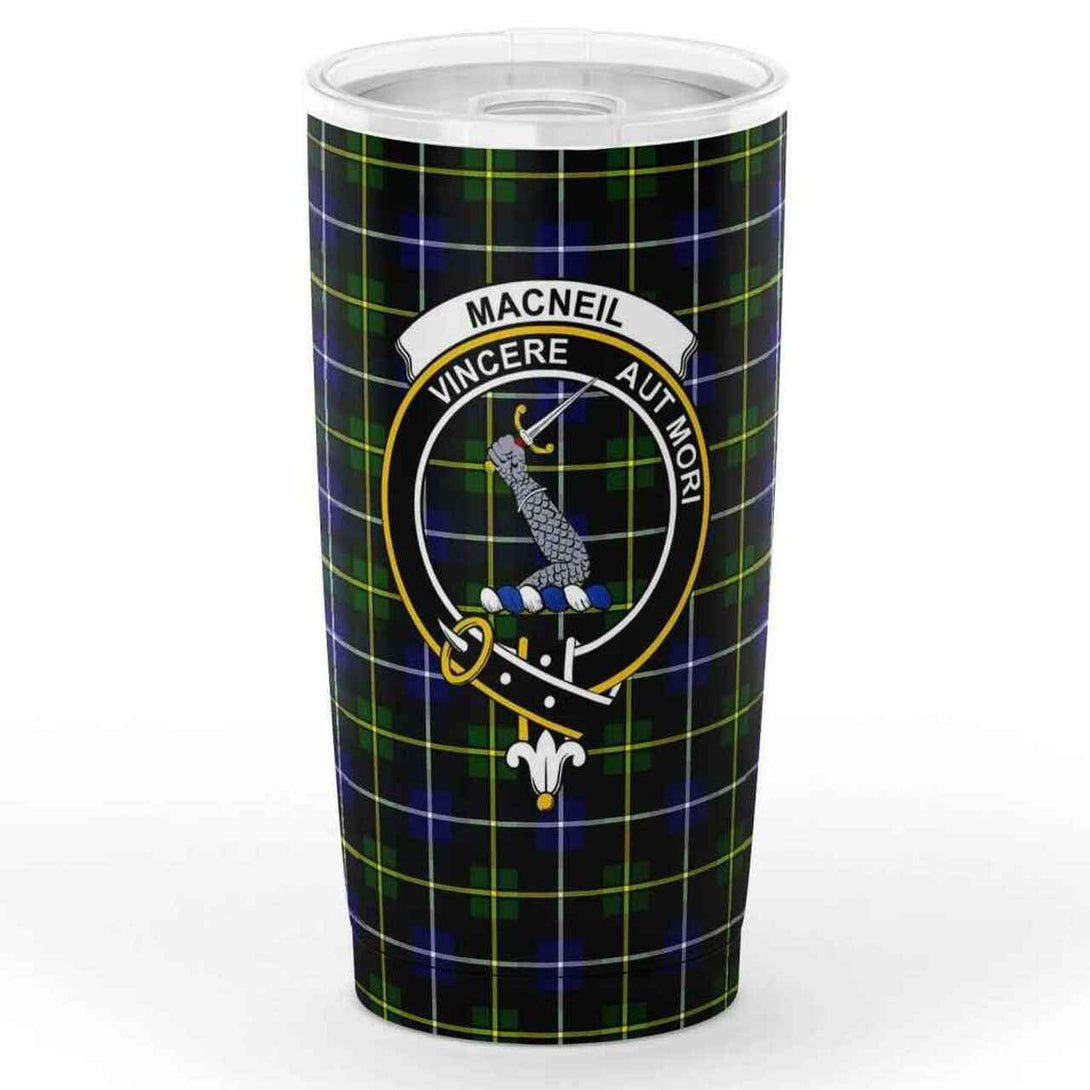 MacNeill of Barra Tartan Classic Crest Tumbler