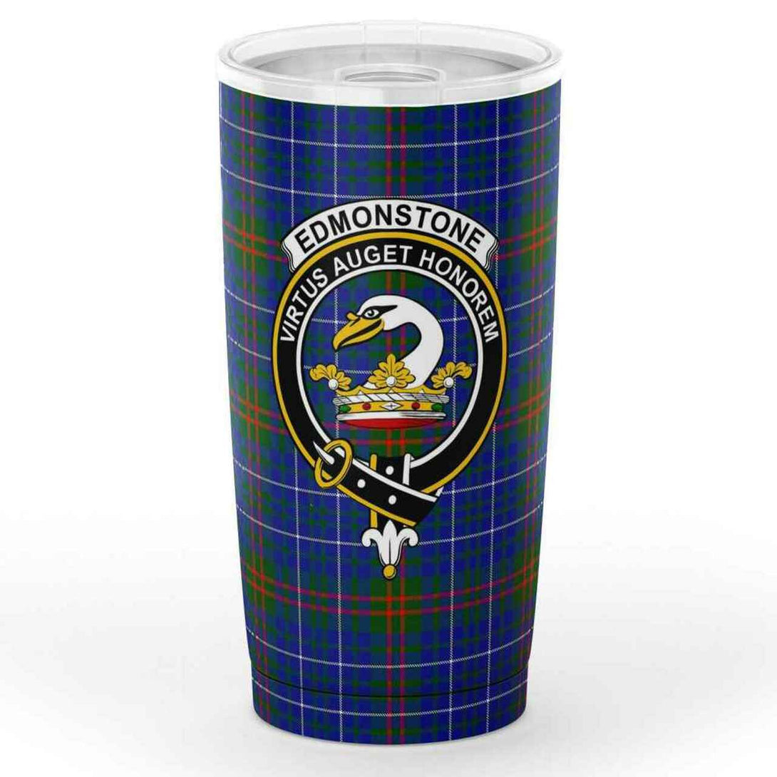 Edmonstone (of Duntreath) Tartan Classic Crest Tumbler