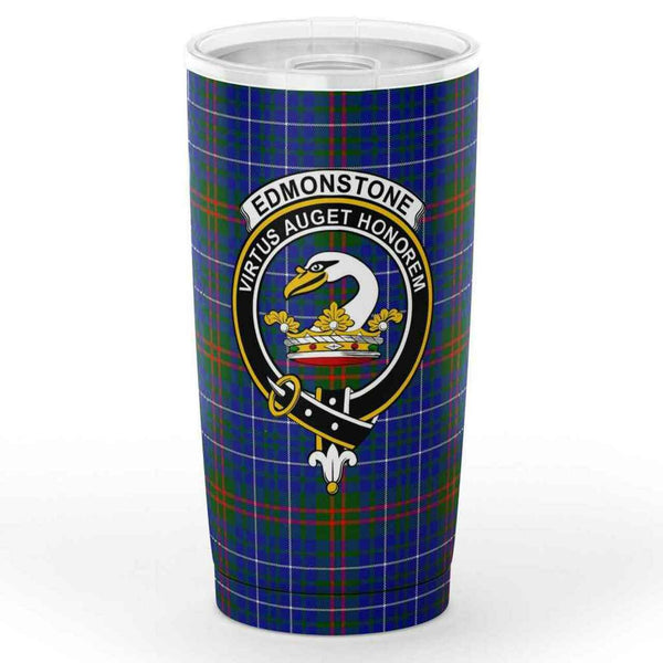 Edmonstone (of Duntreath) Tartan Classic Crest Tumbler