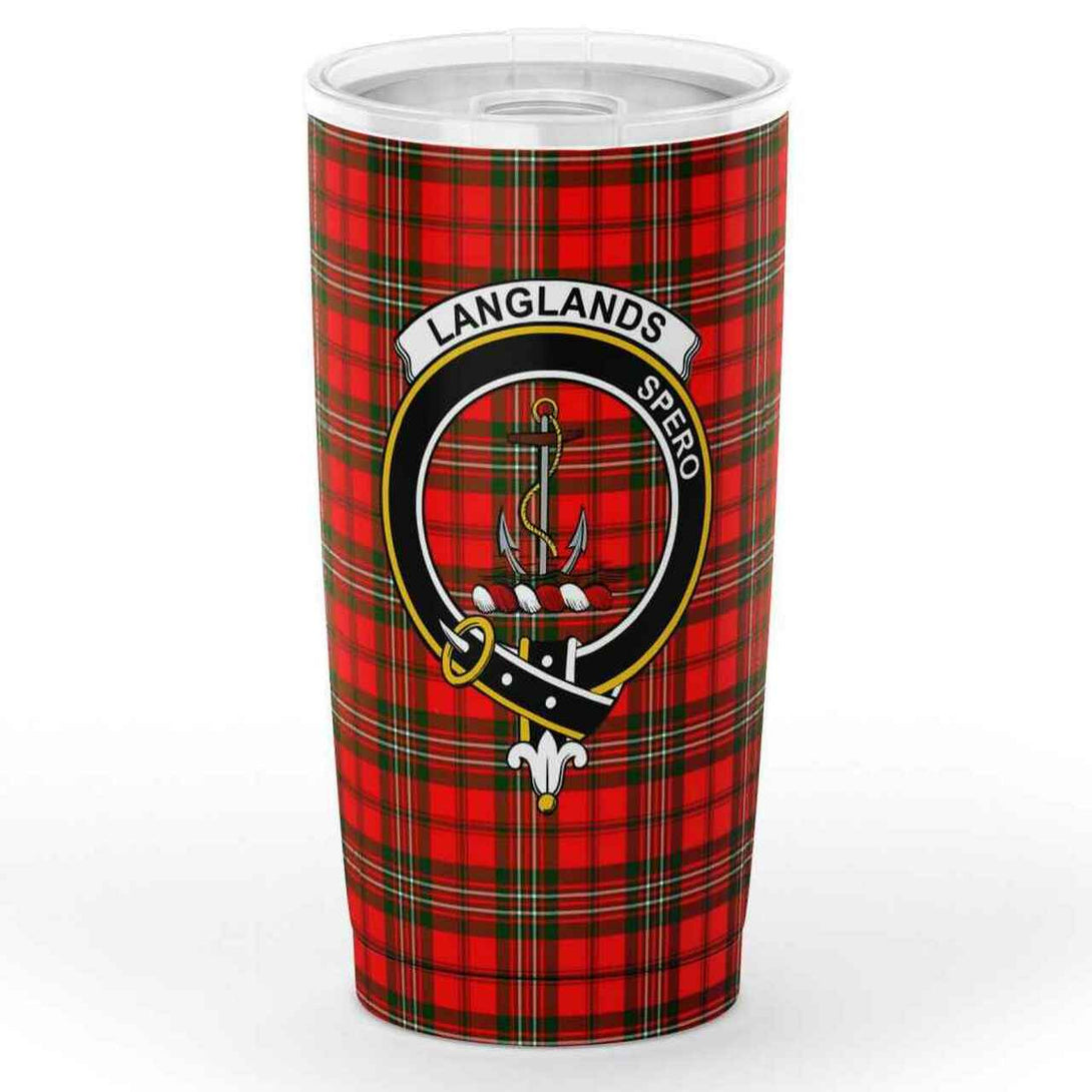 Langlands Tartan Classic Crest Tumbler