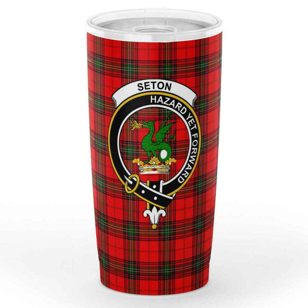 Seton Tartan Classic Crest Tumbler