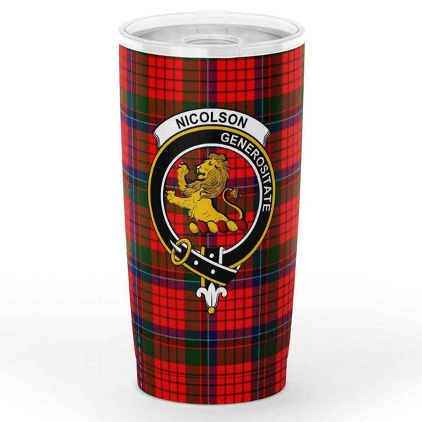 Nicolson Tartan Classic Crest Tumbler