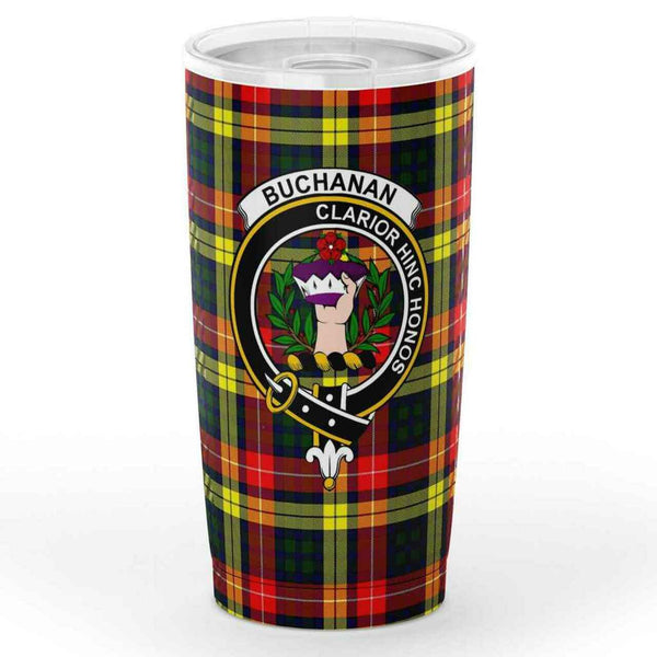 Buchanan Tartan Classic Crest Tumbler