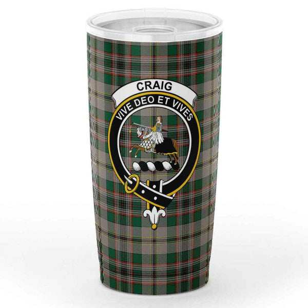 Craig Tartan Classic Crest Tumbler