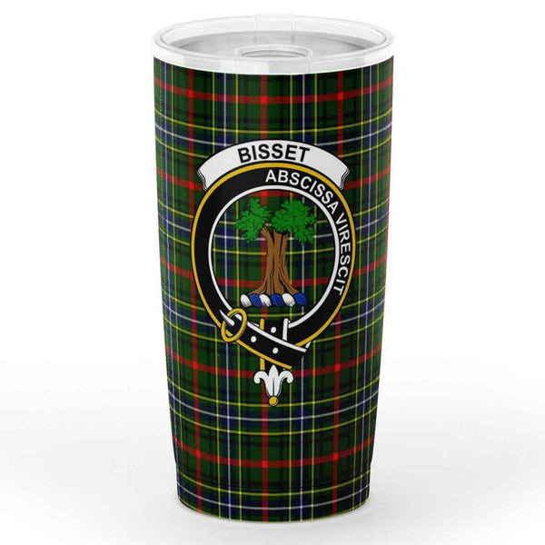 Bisset Tartan Classic Crest Tumbler