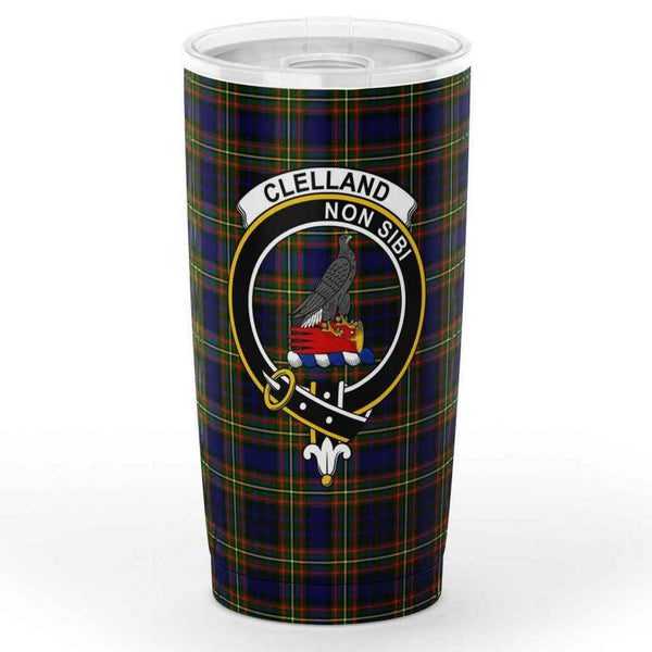 Clelland Tartan Classic Crest Tumbler