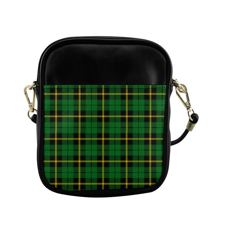 Wallace Hunting - Green Tartan Classic Sling Bag