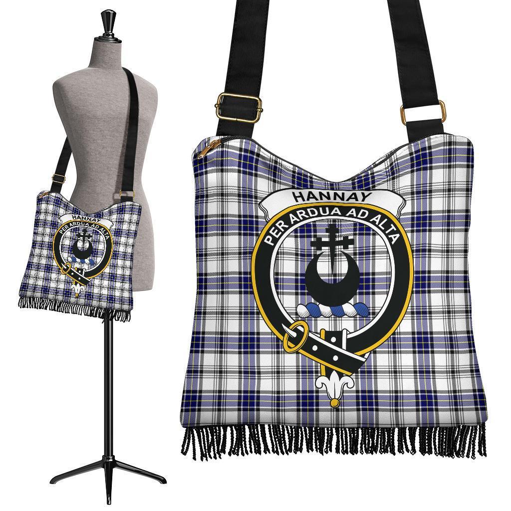 Hannay Modern Tartan Classic Crest Boho Handbag