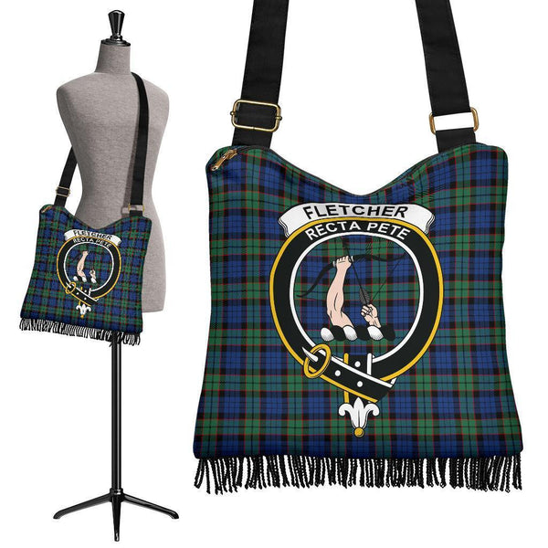 Fletcher Ancient Tartan Classic Crest Boho Handbag