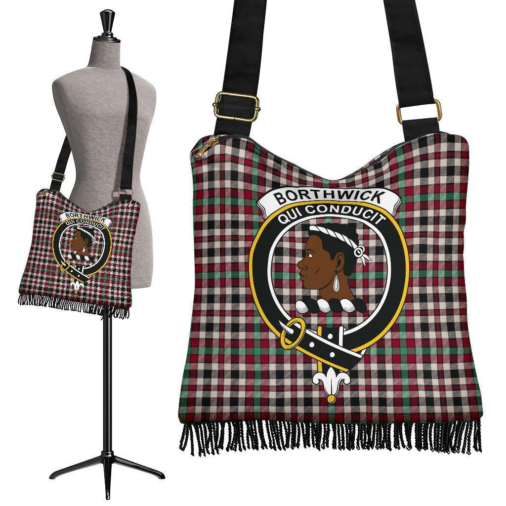 Borthwick Dress Ancient Tartan Classic Crest Boho Handbag