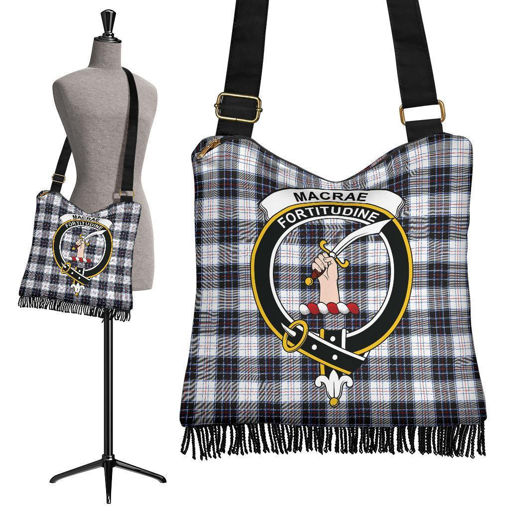 MacRae Dress Modern Tartan Classic Crest Boho Handbag