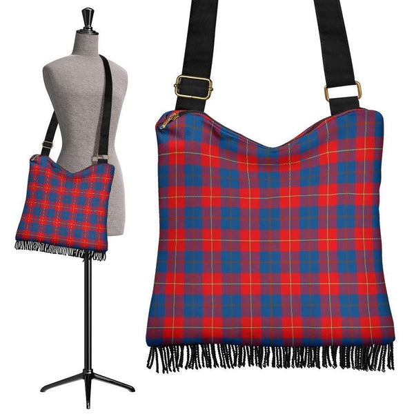 Galloway Red Tartan Classic Boho Handbag