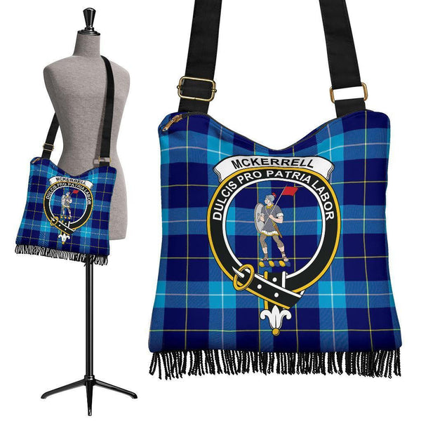 McKerrell Tartan Classic Crest Boho Handbag