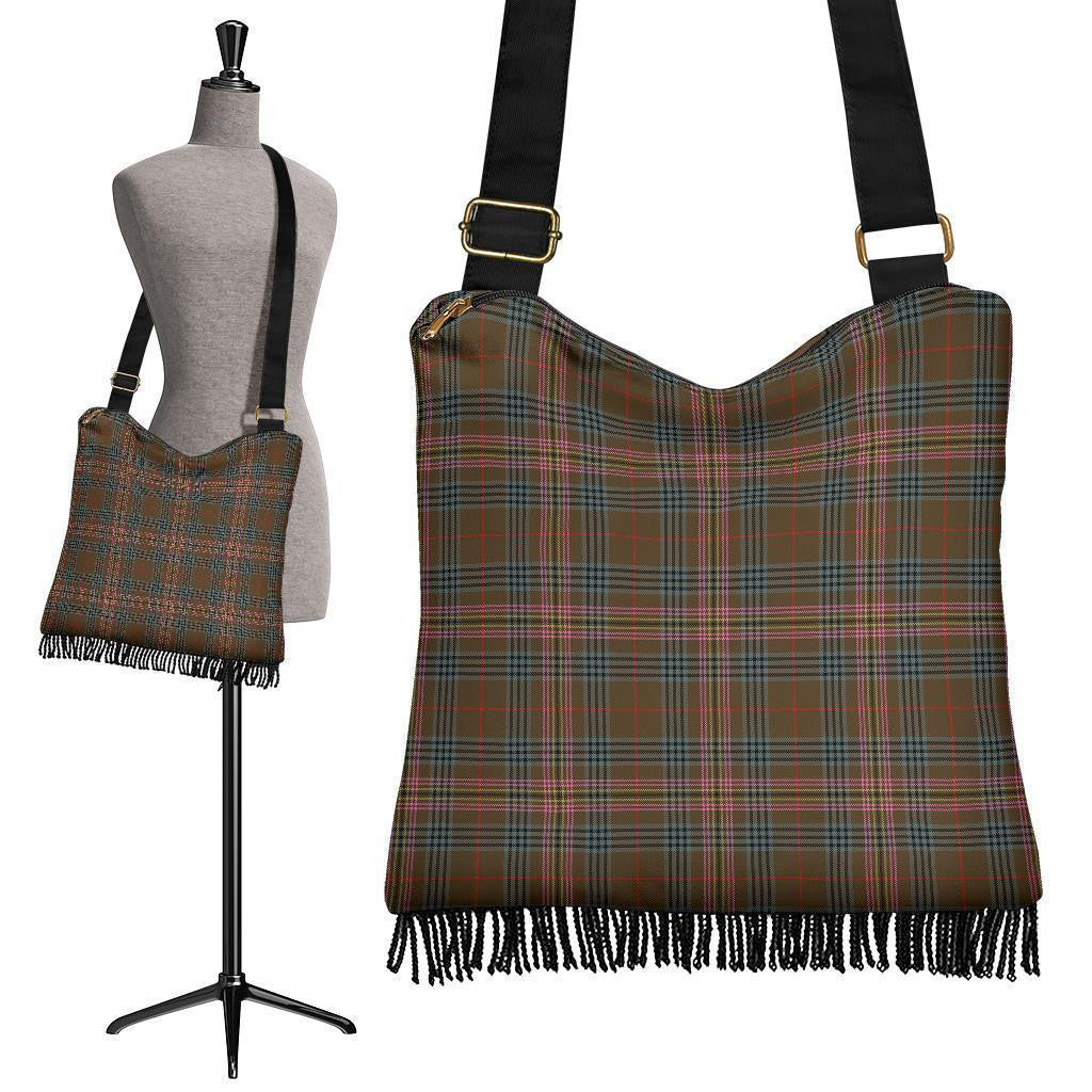 Kennedy Weathered Tartan Classic Boho Handbag