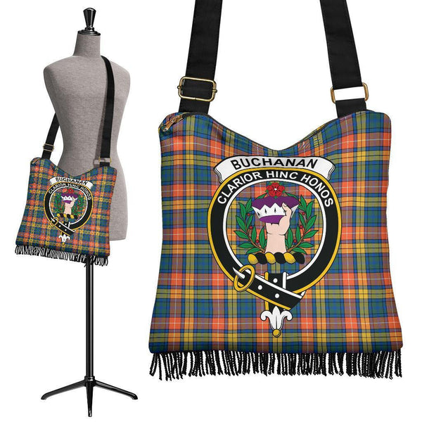 Buchanan Ancient Tartan Classic Crest Boho Handbag