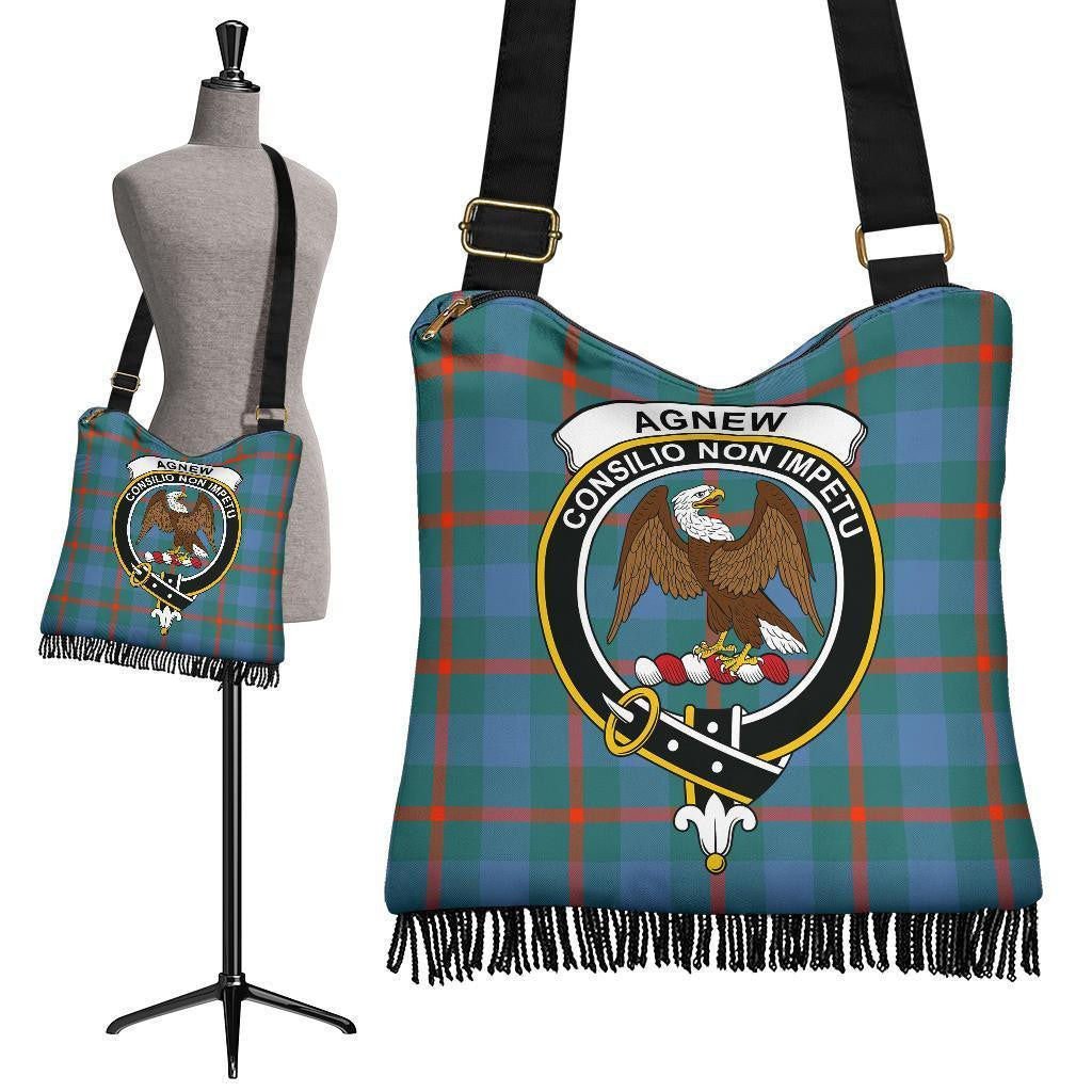 Agnew Ancient Tartan Classic Crest Boho Handbag