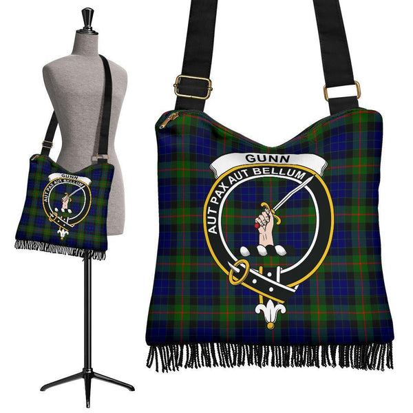 Gunn Modern Tartan Classic Crest Boho Handbag