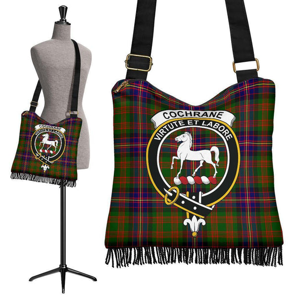 Cochrane Modern Tartan Classic Crest Boho Handbag