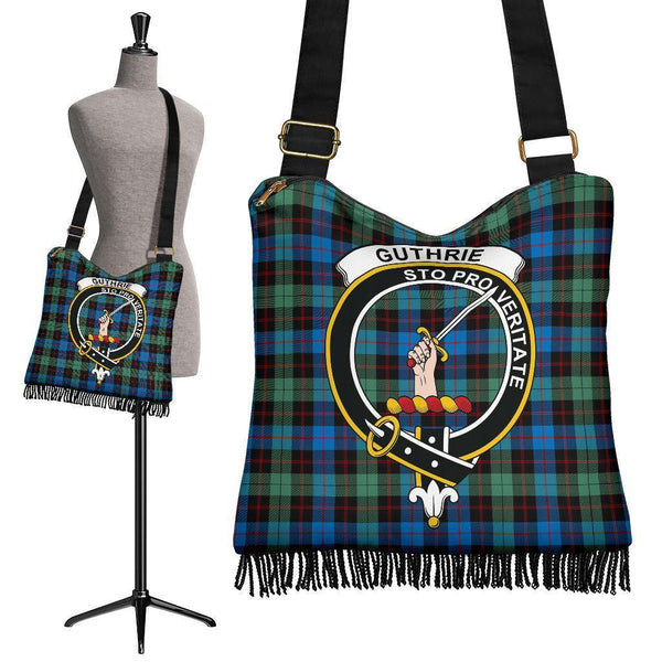 Guthrie Ancient Tartan Classic Crest Boho Handbag