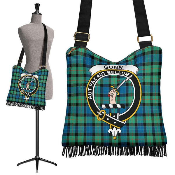 Gunn Ancient Tartan Classic Crest Boho Handbag