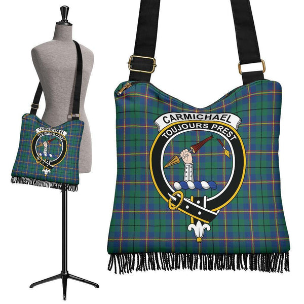 Carmichael Ancient Tartan Classic Crest Boho Handbag