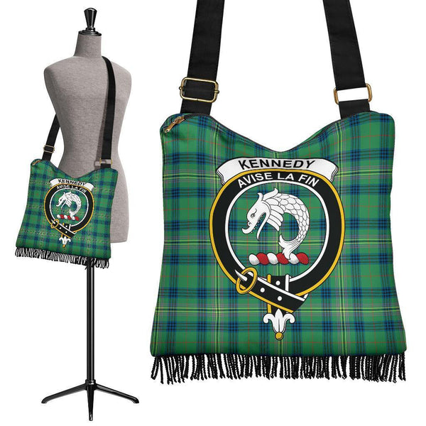 Kennedy Ancient Tartan Classic Crest Boho Handbag