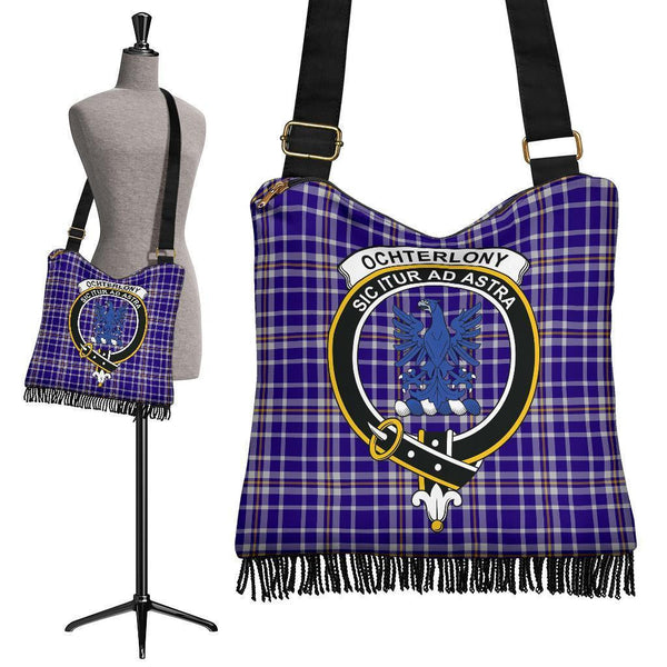 Ochterlony Tartan Classic Crest Boho Handbag