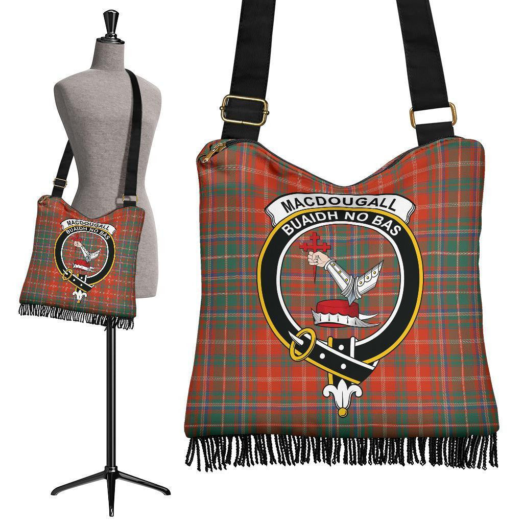 MacDougall Ancient Tartan Classic Crest Boho Handbag