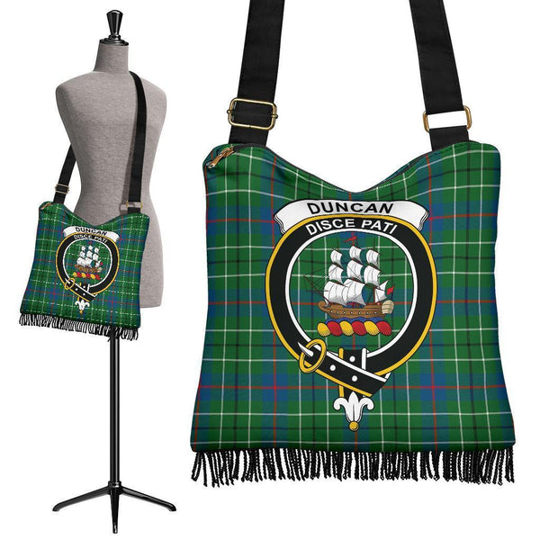 Duncan Ancient Tartan Classic Crest Boho Handbag