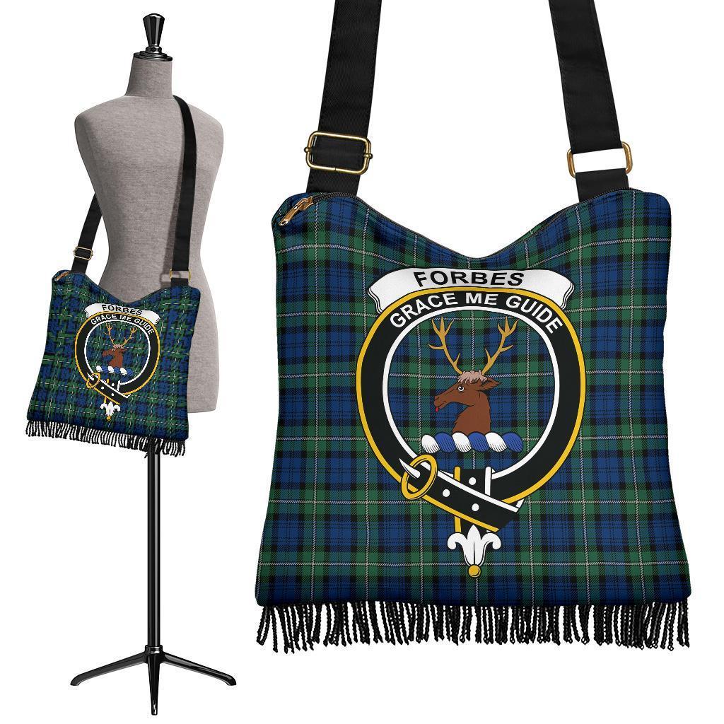 Forbes Ancient Tartan Classic Crest Boho Handbag