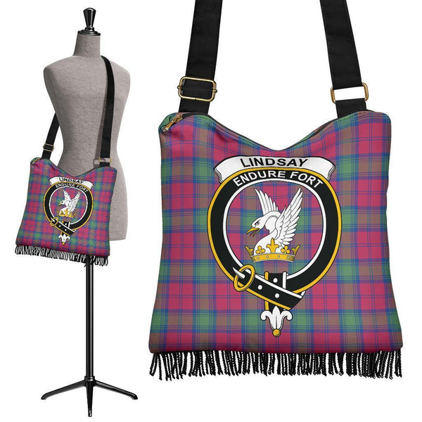 Lindsay Ancient Tartan Classic Crest Boho Handbag