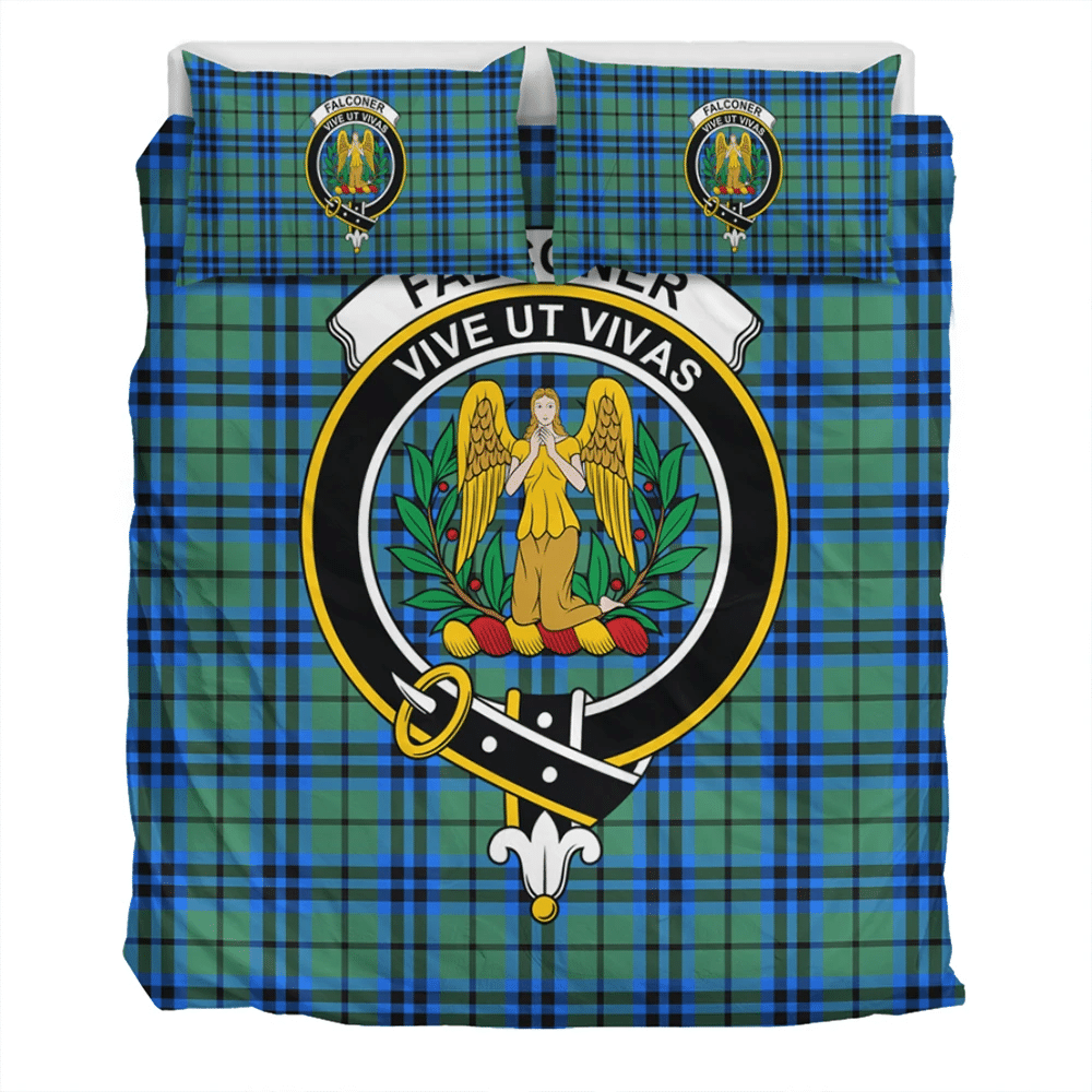 Falconer Crest Tartan Bedding Set