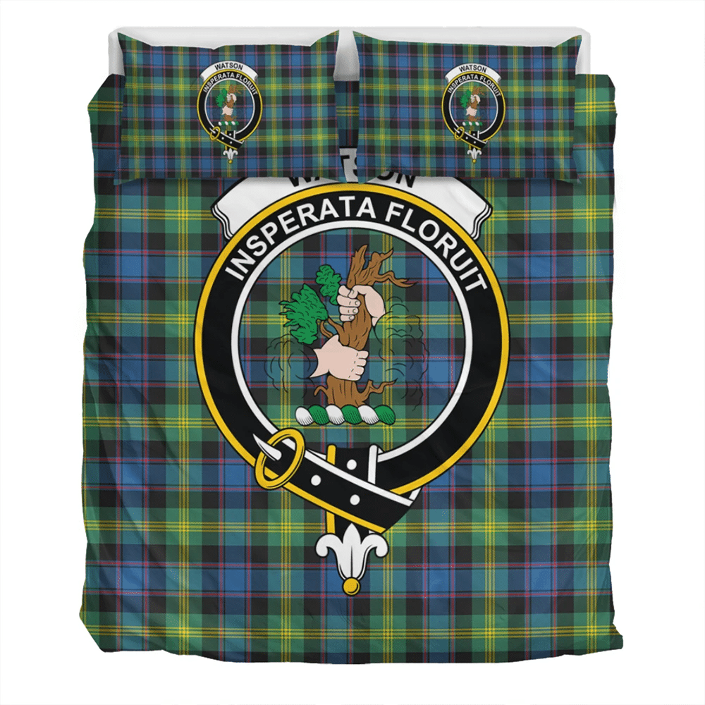 Watson Ancient Crest Tartan Bedding Set