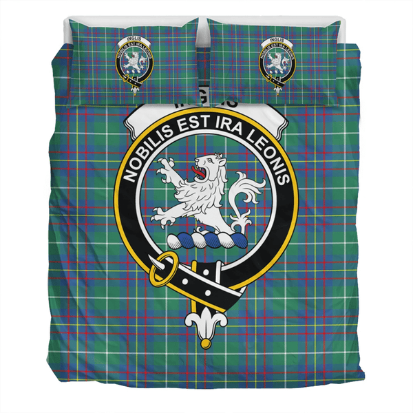 Inglis Ancient Crest Tartan Bedding Set