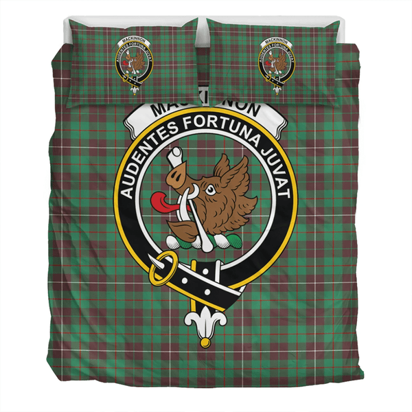 MacKinnon Hunting Ancient Crest Tartan Bedding Set