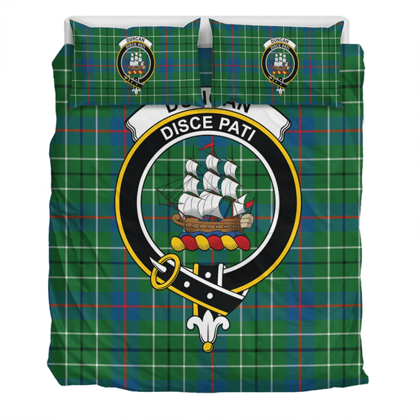 Duncan Ancient Crest Tartan Bedding Set