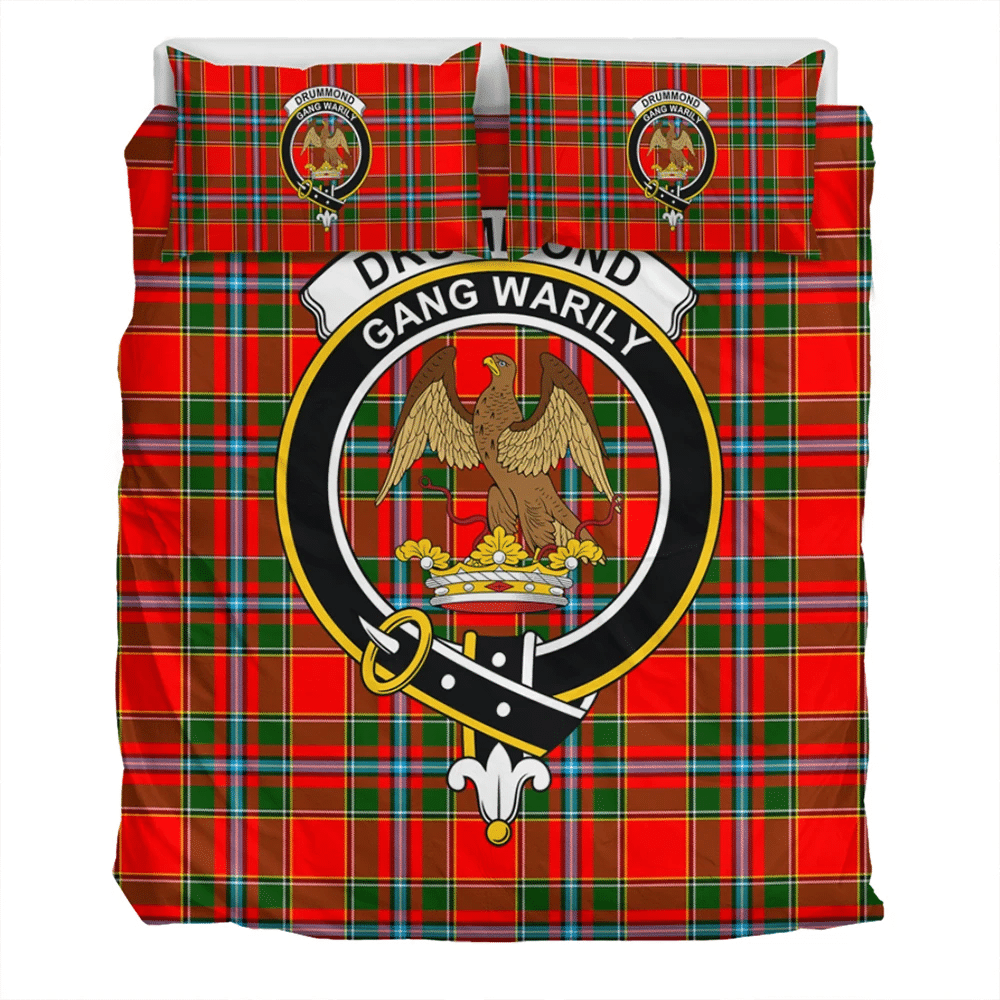 Drummond of Perth Crest Tartan Bedding Set